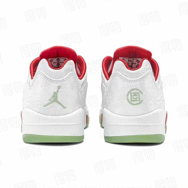 Re-release of the CLOT x Air Jordan 5 Low "White Silk" (AJ5) - Image 4