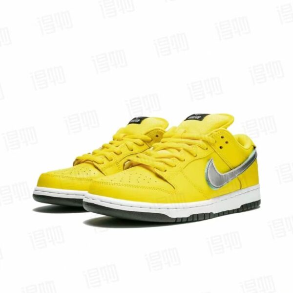 Replica Nike SB Dunk Low Diamond Supply Co. "Canary Diamond - Image 4